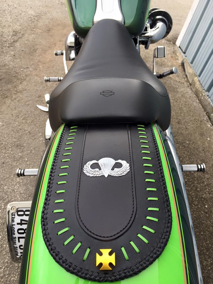 Fender Bib Spanish Lacing Three Mutts Custom Leather