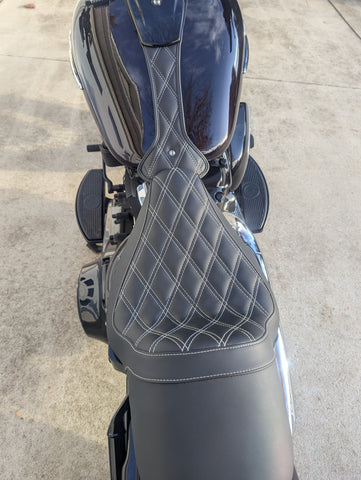 2018+ Softail Slim tank bib - Double Diamond