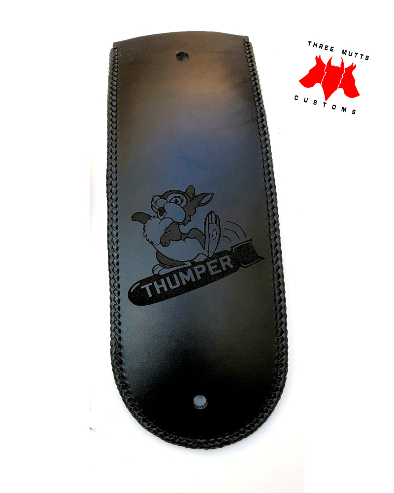 Fender bib - Softail Slim 2018+ – Three Mutts Custom Leather