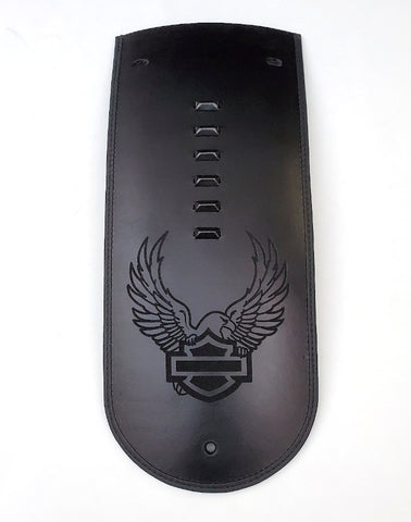 2018 + Softail Heritage engraved fender bib - OEM bar spots – Three ...
